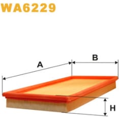 Wix Filters WA6229 Volvo 240 / 340 / Ford ilmansuodatin