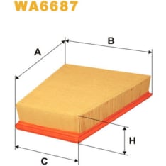 Wix Filters WA6687 VW ilmansuodatin