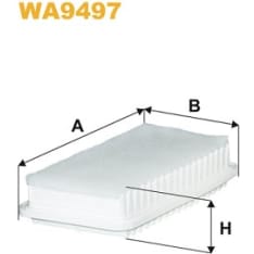 Wix Filters WA9497 Toyota air filter