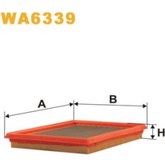 Wix Filters WA6339 Renault ilmansuodatin