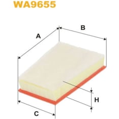Wix Filters WA9655 Renault ilmansuodatin