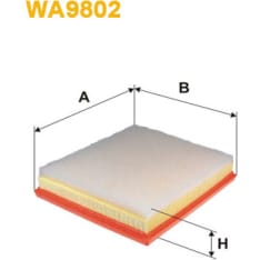 Wix Filters WA9802 Citroen / Opel / Peugeot / Toyota ilmansuodatin