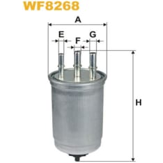 Wix Filters WF8268 polttoainesuodatin