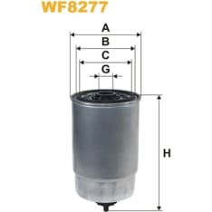 Wix Filters WF8277 polttoainesuodatin