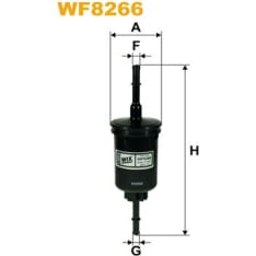 Wix Filters WF8266 polttoainesuodatin