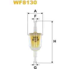 Wix Filters WF8130 polttoainesuodatin