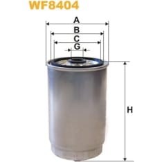 Wix Filters WF8404 polttoainesuodatin