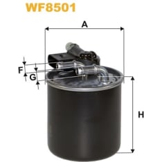 Wix Filters WF8501 polttoainesuodatin