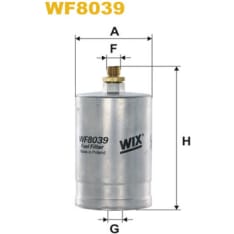 Wix Filters WF8039 polttoainesuodatin