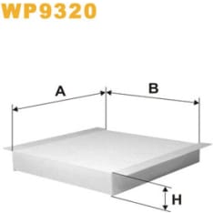 Wix Filters WP9320 raitisilmasuodatin