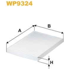Wix Filters WP9324 raitisilmasuodatin