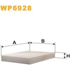 Wix Filters WP6928 raitisilmasuodatin