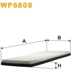 Wix Filters WP6808 raitisilmasuodatin