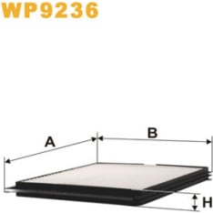 Wix Filters WP9236 raitisilmasuodatin