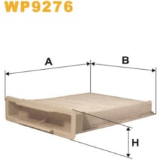 Wix Filters WP9276 raitisilmasuodatin