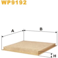 Wix Filters WP9192 raitisilmasuodatin
