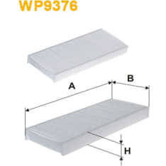 Wix Filters WP9376 raitisilmasuodatin