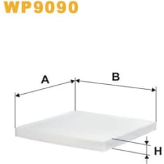 Wix Filters WP9090 raitisilmasuodatin