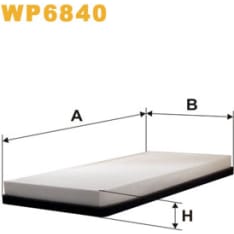 Wix Filters WP6840 raitisilmasuodatin