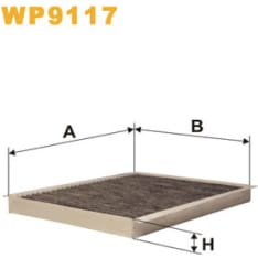 Wix Filters WP9117 raitisilmasuodatin