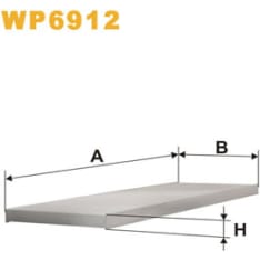 Wix Filters WP6912 raitisilmasuodatin