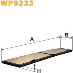 Wix Filters WP9233 raitisilmasuodatin
