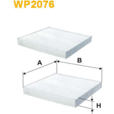 Wix Filters WP2076 raitisilmasuodatin