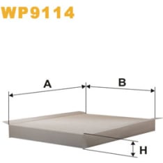 Wix Filters WP9114 raitisilmasuodatin