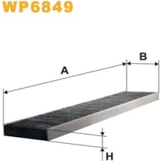Wix Filters WP6849 raitisilmasuodatin