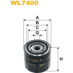 Wix Filters WL7400 öljynsuodatin