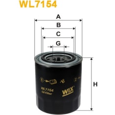 Wix Filters WL7154 öljynsuodatin