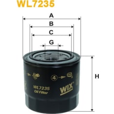 Wix Filters WL7235 öljynsuodatin