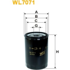 Wix Filters WL7071 öljynsuodatin