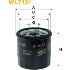 Wix Filters WL7131 öljynsuodatin