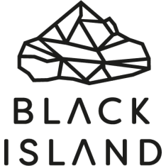 Black Island PVC paikkaus lappu pinkki