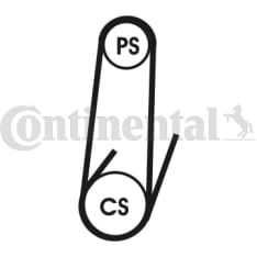 Continental 4PK711ELASCT elastinen moniurahihna