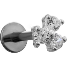 Silver Wave ER042 cartilage/bracelet