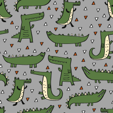 Print 150 cm tricot fabric