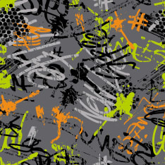 Print 150 cm trikookangas
