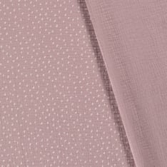Kuviollinen 130 cm tuplaharsokangas