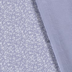 Kuviollinen 130 cm tuplaharsokangas