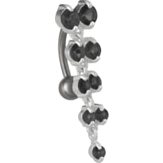 Silver Wave 2 chain necklace