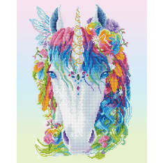 Diamond Dotz Mystic Unicorn 41x51cm timanttityö