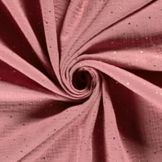 Kuviollinen 130 cm tuplaharsokangas
