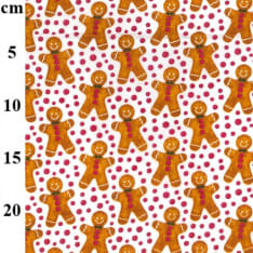 Xmas 110 cm polyesterisekoitekangas