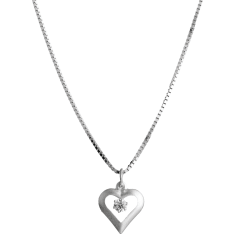 Top Gold Heart 45cm necklace