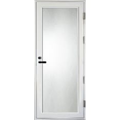 Kaskipuu PO4 M20 Thermo 10x21 kokolasi valkoinen parvekeovi