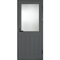 Kaskipuu PO4 M12 9x21 U-arvo 1, tummanharmaa parvekeovi