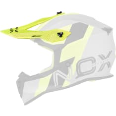 Nox N633 Viper grey/yellow kypärän lippa