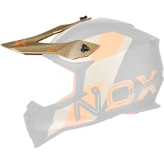 Nox N633 Viper gold/orange kypärän lippa